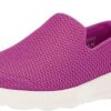 Skechers Go Walk Slip Resistant Womens Black Gray Work Shoes