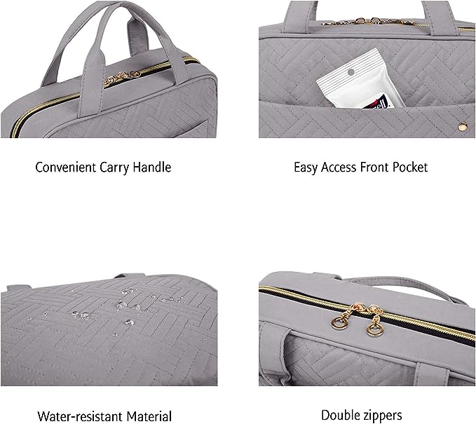 BAGSMART Water-resistant toiletry bag - Amazon Shopping