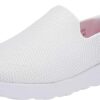 Skechers Go Walk Slip Resistant Womens Black Gray Work Shoes