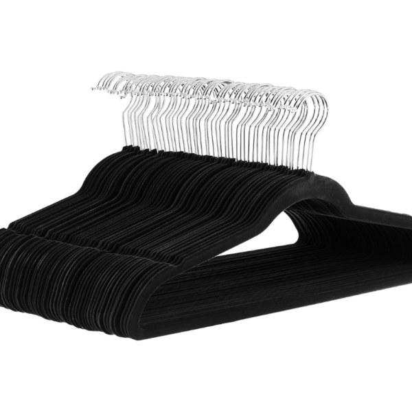 Velvet Hangers Bulk Black and pink pack of 50 or 100