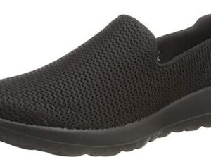 Skechers Go Walk Slip Resistant  Womens Black Gray Work Shoes