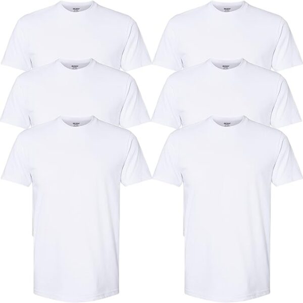 Gildan Mens T Shirts, Multipack, Style G1100