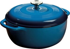 Lodge 6 Quart Enameled Cast Iron Dutch Oven