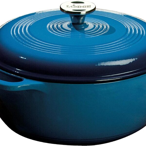 Lodge 6 Quart Enameled Cast Iron Dutch Oven