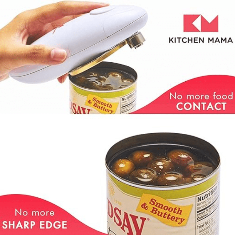 Amazon Kitchen Mama Auto Electric Can Opener Automatic Battery