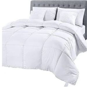 Utopia Bedding Alternative Comforter Duvet Insert (Queen, White) Quilted Comforter Down Alternative Queen Size In White