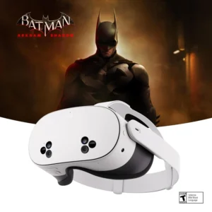 Meta Quest 3S 128GB VR headset with Batman: Arkham Shadow game